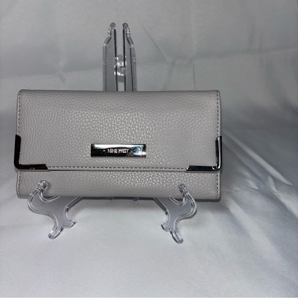 Nine West Gray Women's Trifold Wallet